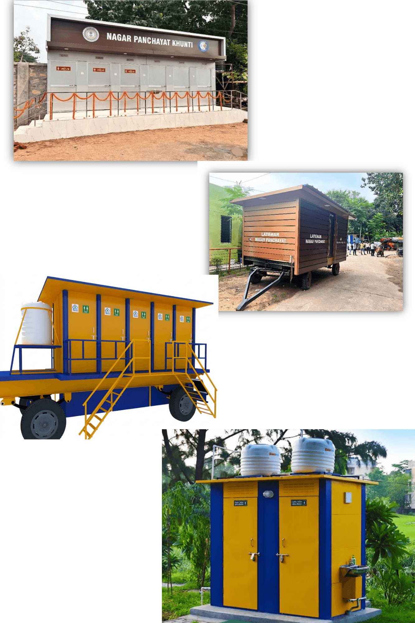 toilets